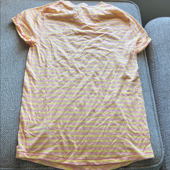 We The Free Pink and Yellow Striped Tee - Picture 7 of 7